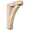 Ekena Millwork Thorton Craftsman Smooth Bracket w/ Offset Brace, Douglas Fir, 7 1/2"W x 26"D x 38"H BKT0806X26X38THR04SDF - alternate 1